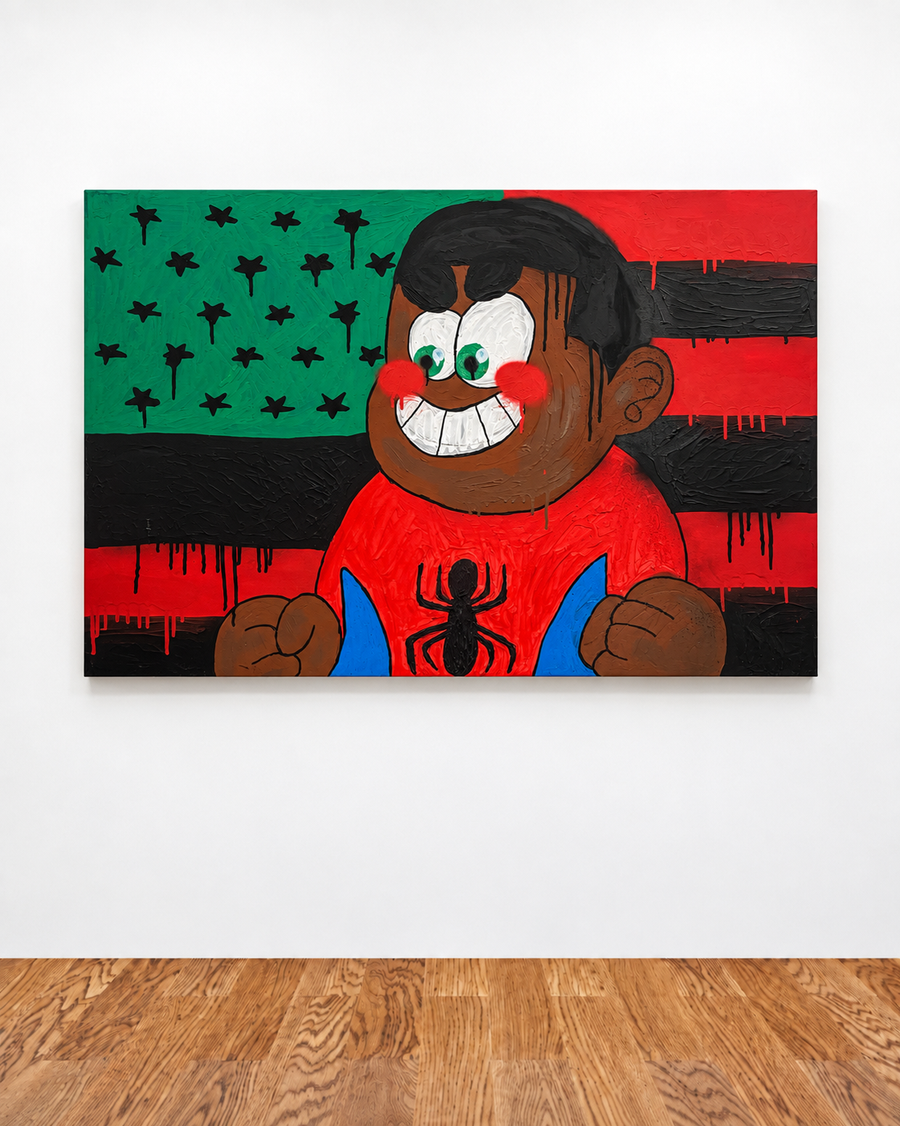 BLACK AMERICAN CANVAS