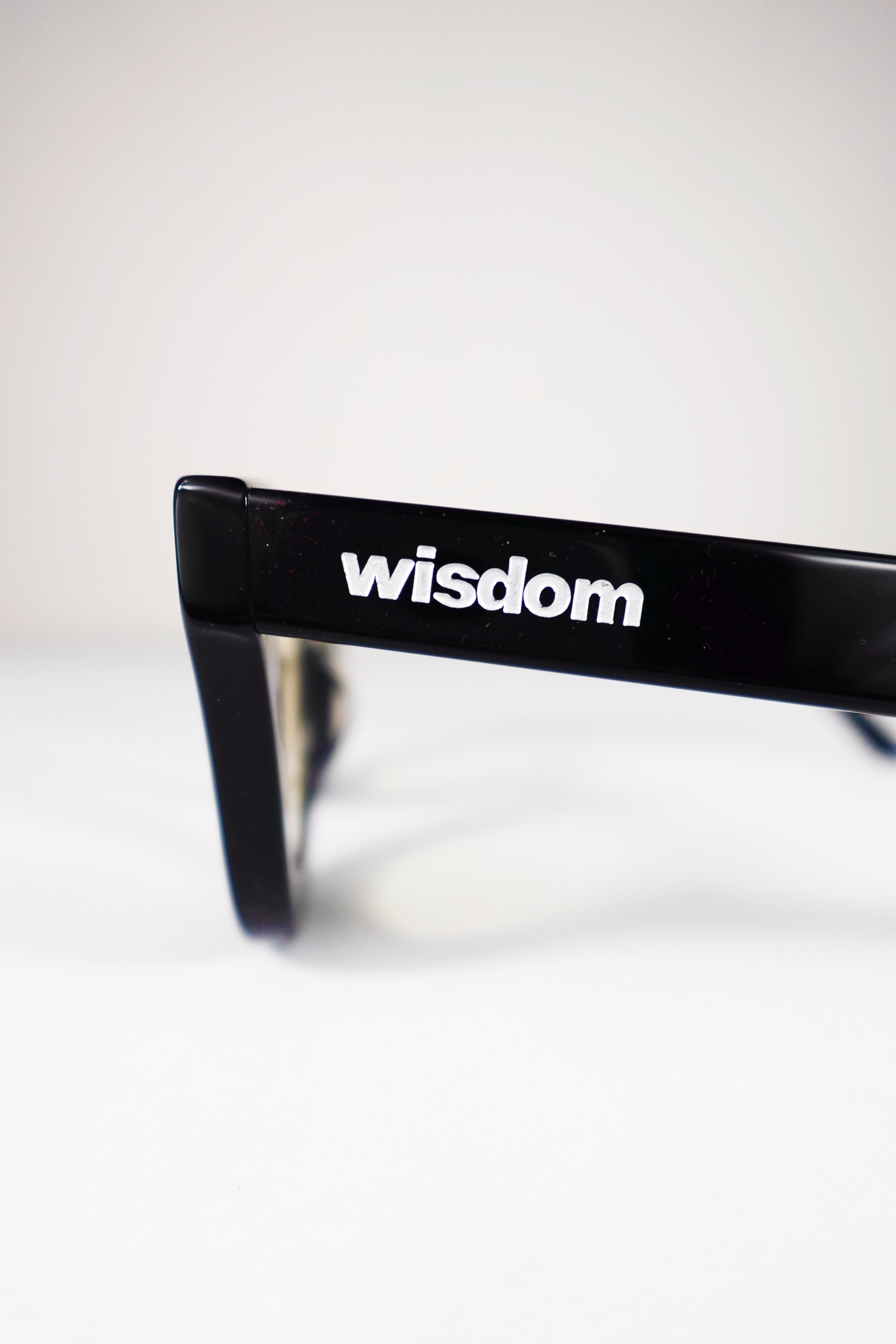 NWT Wisdom Frame 33 Black Aviator Sunglasses Maxwell | Polarized Aviator Sunglasses – WMP Eyewear main image 2